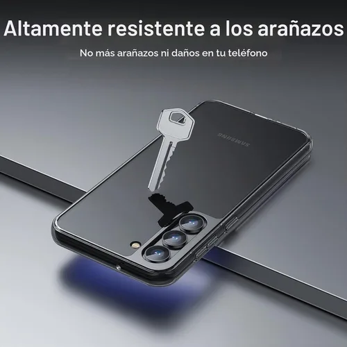 Vista 4 de JETech Funda para Samsung Galaxy S23, antiamarilleo, color negro
