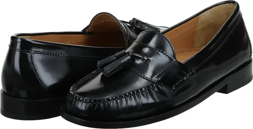 Vista 7 de Cole Haan Mocasines con borlas para hombre, Negro