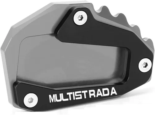 Vista 4 de Soporte para Ducati Multistrada V4 V4S Sport 1200 1200S Soporte de pie de motocicleta Cubierta de soporte lateral Soporte de pie Almohadilla