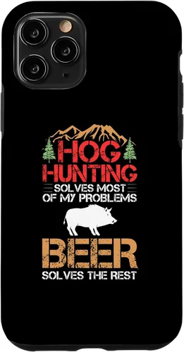 Vista 10 de Funda para iPhone 14 Hog Hunting Dog Gun Call Hunter Pigs Wild Javelina