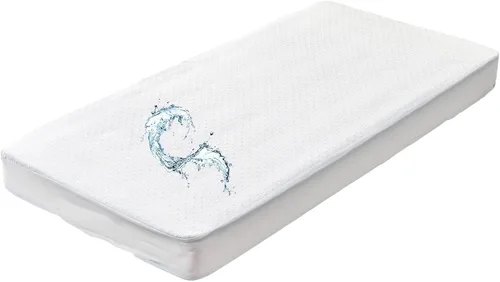 Vista 10 de Protector de Colchón de Bambú y Viscosa Kingnex para Cama Individual, Refrigerante, Impermeable, Transpirable, Silencioso, Ajustado, Funda de Colchón