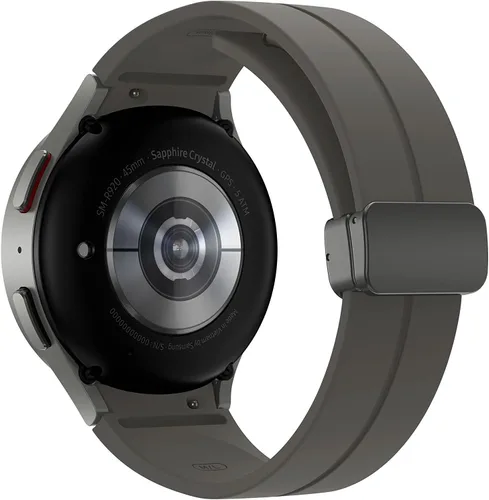Vista 9 de SAMSUNG Reloj inteligente Galaxy Watch 5 Pro LTE de 1.772 in con rastreador de cuerpo, salud, fitness y sueño, batería mejorada, cristal de zafiro