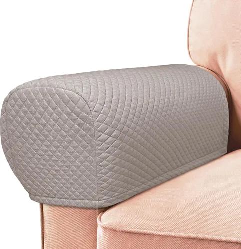 Vista 10 de Roytub Fundas para Brazos de Sofá, Funda Transpirable para Reposabrazos de Sofá, Sillón, Loveseat, Fundas para Brazos de Reclinable Resistentes a