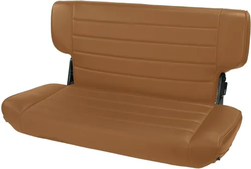 Vista 2 de Rugged Ridge Asiento, Trasero, Plegable/Tumble, Denim Negro 13463.15 Compatible con Jeep Wrangler TJ 1997-2002