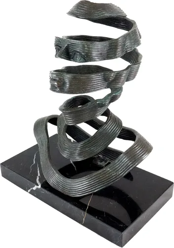 Vista 4 de Kunst & Ambiente - Arte Contemporáneo Escultura de bronce - El camino de la cara - Firmado por Milo - Estatuas en venta - Figura decorativa - Figura