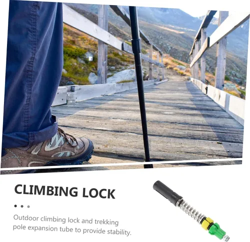 Vista 6 de Toddmomy Accesorios Accesorios para bastón de caminar al aire libre Accesorios Trekking Pole Fitting Cerradura interna para caminar poste