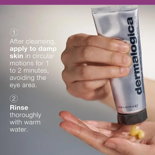 Vista 6 de Dermalogica Termafoliante multivitamínico, exfoliante facial con ácido salicílico y retinol, antienvejecimiento, revela inmediatamente una piel más
