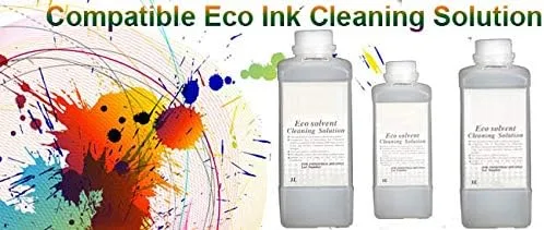 Vista 2 de QOMOLANGMA Solución de limpieza de tinta ECO compatible para impresoras de tinta solvente
