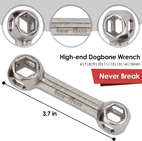 Vista 2 de WOTOW Kit de herramientas para bicicleta, multiherramienta portátil