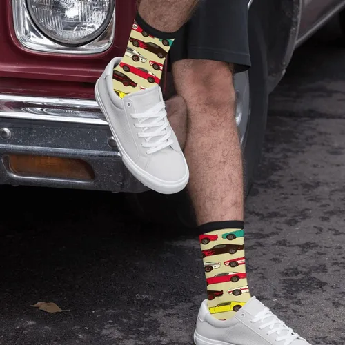 Vista 5 de Calcetines divertidos para hombre y mujer