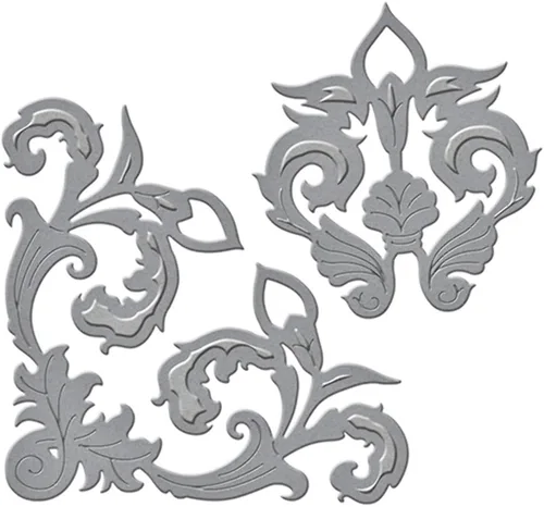 Vista 9 de Spellbinders Die Margaritas y Rosas-D-Lites, Varios, Metal