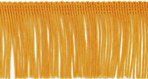 Vista 37 de Trims By The Yard Borde de flecos de cadena de 2 pulgadas, borde decorativo de flecos de poliéster, flecos versátiles para disfraces, uniformes