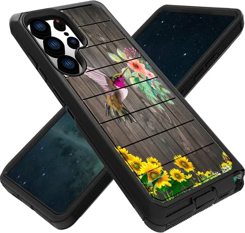 Vista 32 de Diseñada para Galaxy A17 5G de 6.7 pulgadas, resistente, resistente y duradera, a prueba de golpes, híbrida de doble capa, funda protectora de doble