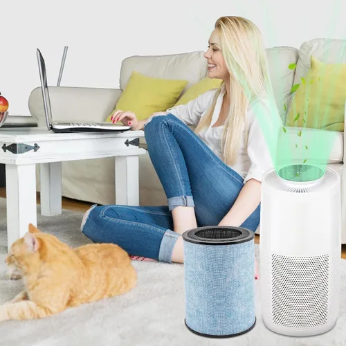 Vista 7 de Paquete de 2 para reemplazo instantáneo de filtro AP300, filtro de carbón verdadero y activado, compatible con AP300 instantáneo, comparado