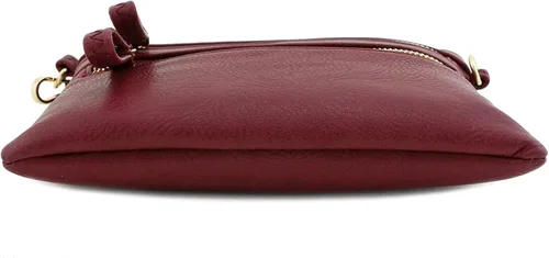 Vista 3 de Bolso de hombro cruzado con múltiples bolsillos y cremallera y correa de muñeca pequeña