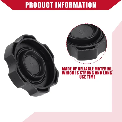 Vista 6 de NO.58531-07000 - Tapa de depósito para cilindro maestro de freno automático para Hyundai Accent 1999-2006, plástico duradero, 1 unidad, color negro