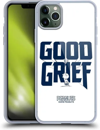 Vista 69 de Head Case Designs Funda de gel con licencia oficial de Peanuts Charlie Brown Good Grief Rock Tees [protección de grado militar] compatible con Apple