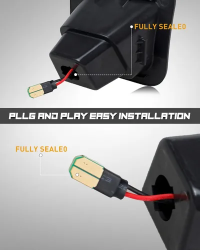 Vista 3 de Luces LED para Matrícula Compatibles con Dodge Ram 1500 2500 3500 de 2003 a 2018, 6000K Blanco