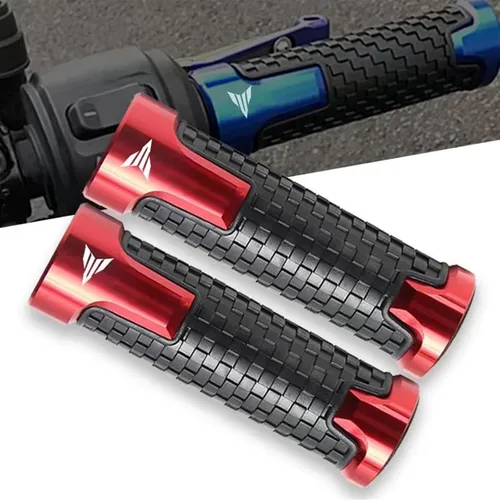Vista 2 de Accesorios para motos Empuñaduras para manillar Empuñadura antideslizante para Yamaha MT01 MT09 MT07 MT10 MT03 MT-09 MT-07 MT-10 MT-03 (color: negro)
