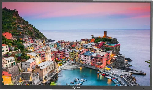 Vista 12 de SYLVOX Outdoor TV, 43" Full Sun Outdoor TVs, Premium 2000 Nit, Waterproof