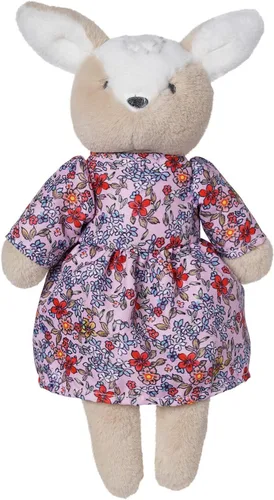 Vista 10 de Manhattan Toy Clara's Closet - Juego de 11 piezas portátil de peluche de ciervos para niños de 3 años en adelante