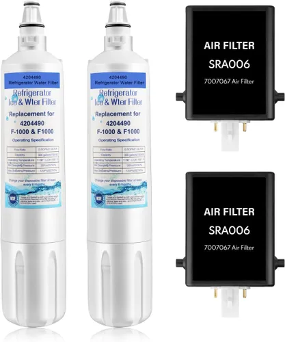 Vista 11 de Cartucho de purificación de aire para refrigerador 7042798-7007067 actualizado, repuesto para filtro de aire de refrigerador 7007076 (paquete de 2)