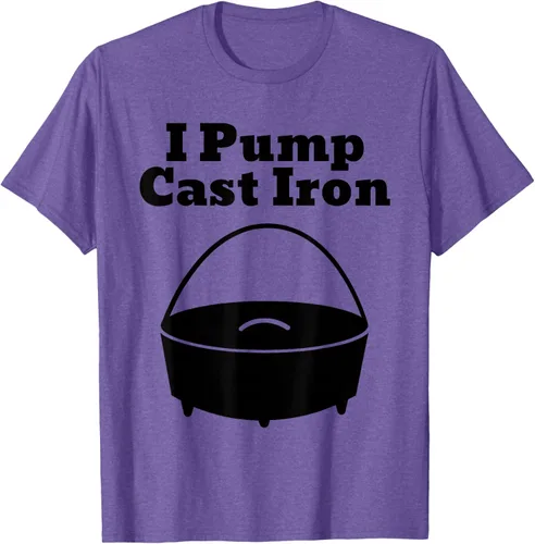 Vista 5 de I Pump - Camiseta de hierro fundido para cocinar al horno holandés