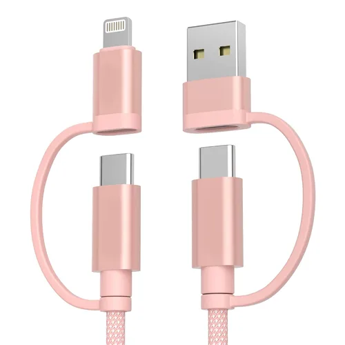 Vista 11 de Basesailor Cable de carga para iPad mini 7ª de 3.3 pies, iPad Pro 10ª Air 4 5ª generación, cable de carga rápida de 60 W con convertidor