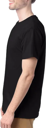 Vista 3 de Hanes Men's Short Sleeve T-Shirt Pack, Big & Tall, Crewneck Cotton T-Shirts for Men, Value Packs