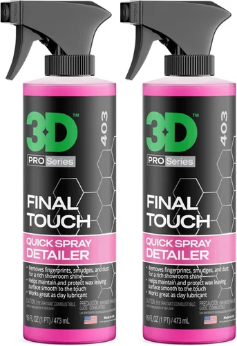Vista 7 de 3D Final Touch Spray de Detalle Rápido - Fácil de Aplicar con Spray y Limpiar, Brillo de Sala de Exposición 16 oz.