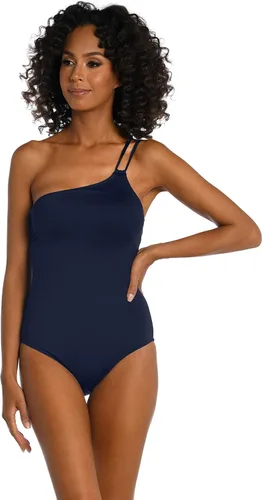Vista 4 de La Blanca Traje de baño de una pieza para mujer con control de abdomen y hombros