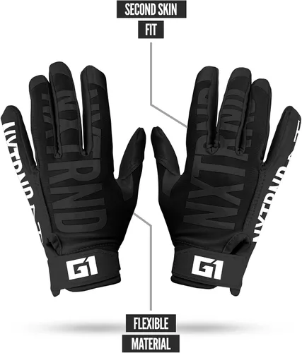 Vista 3 de Nxtrnd G1 - Guantes de fútbol juvenil, guantes receptores adhesivos para niños