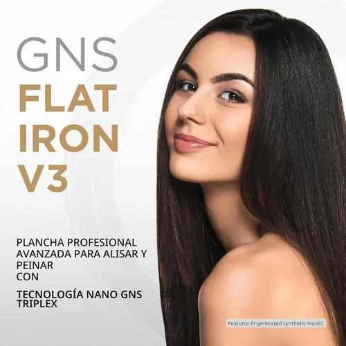 Vista 2 de COCCO GNS Flat Iron V3, Advanced Professional Hair Straightener