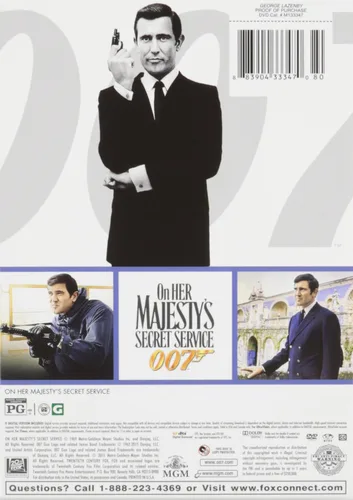 Vista 2 de James Bond Lazenby DVD