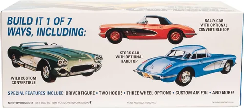 Vista 2 de MPC - Chevy Corvette 1960 7 en 1 (MPC1002)