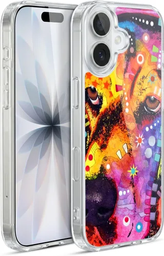 Vista 340 de Oficial Dean Russo perros 3 suave funda de Gel para Apple Iphone 7 Plus/8 Plus, Amy