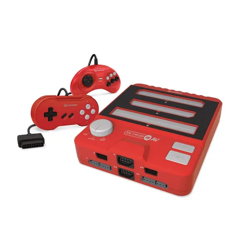 Vista 3 de Hyperkin RetroN 3 AV Gaming Console (Hyper Beach) For NESSuper NES (SNES) Genesis
