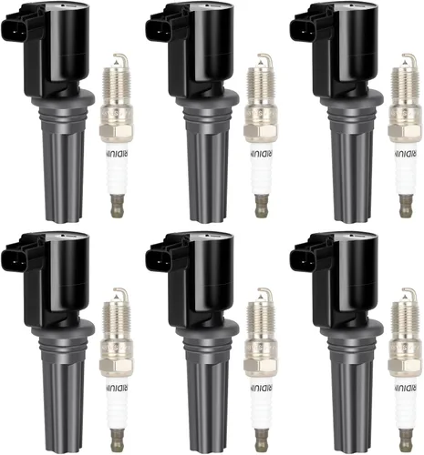 Vista 64 de ECCPP Bobinas de encendido compatibles con Dodge Caravan, B150, B250, B350, B2500, B3500, Dakota 1991-1997, repuesto para UF97 5C1707 para viajes