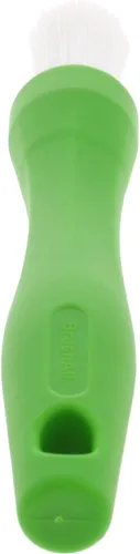 Vista 4 de BrushAll® Cepillo de mano de alambre con mango ergonómico y cerdas apretadas para cocina, garaje, interior, exterior (nailon) patente pendiente