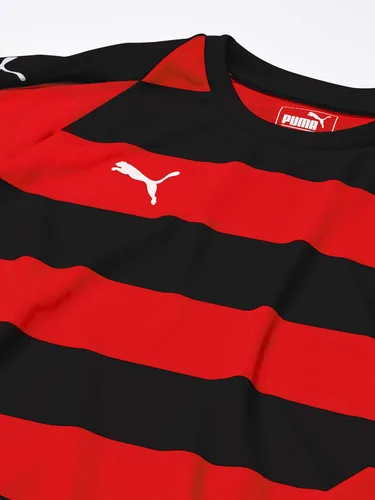 Vista 2 de PUMA Jersey Liga Juvenil Hooped, RojoNegro