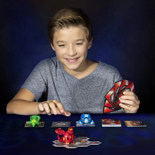 Vista 5 de Bakugan, Dragonoid, criatura transformadora coleccionable de 2 pulgadas de alto, para edades de 6 años en adelante