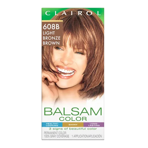 Vista 25 de Clairol Balsam - Tinte permanente para el cabello, marrón oscuro 020, paquete de 1 unidad