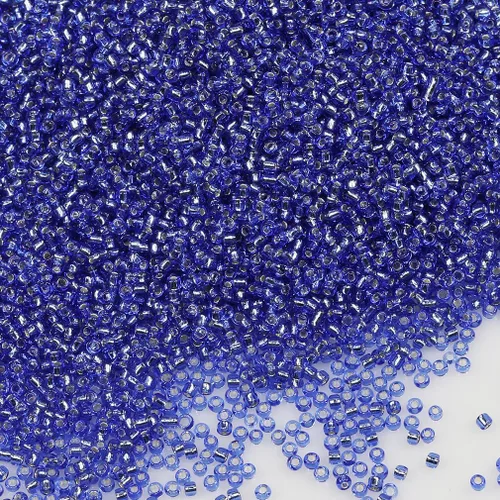 Vista 13 de Cuentas de Semilla de Vidrio Transparentes con Línea Plateada Tamaño 8/0 Artesanías Cuentas de Semilla de Cristal de 3 mm para Hacer Joyas
