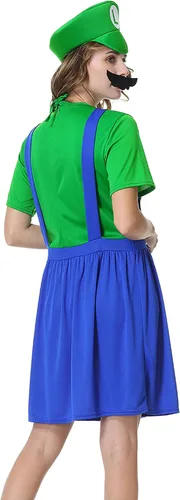 Vista 5 de Super Costume Cosplay Fancy Halloween Dress Outfit Costume Unisex Mens Women Adult Kids Teens