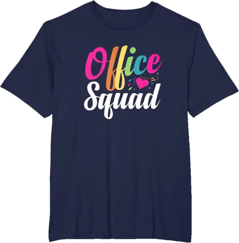 Vista 10 de Oficina escuadra administrativa asistente escuela secretario regalo camiseta Negro