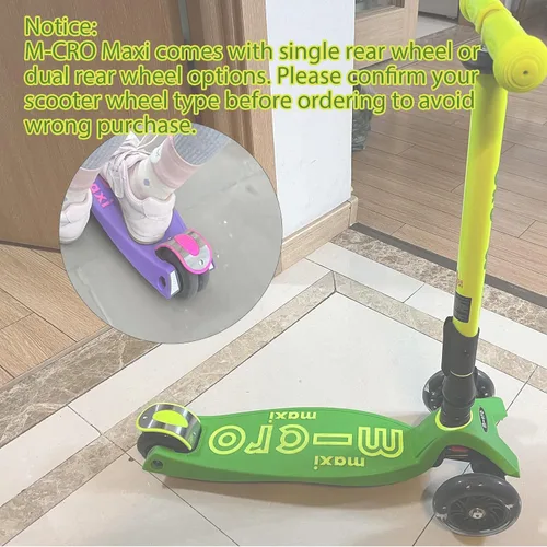 Vista 7 de Juego de tornillos de 3.150 in x 0.945 in, rueda trasera flash M8x65mm para plegable Micro Mini de 3 ruedas para niños, scooter, herramienta de Negro