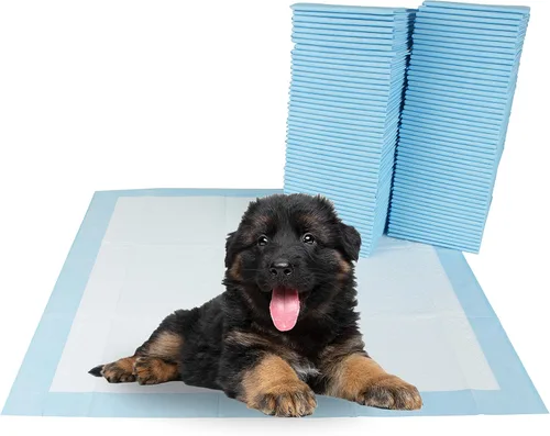 Vista 9 de BV Almohadillas de entrenamiento para orinal para perros, almohadillas para cachorros, almohadillas para orina, absorción rápida, almohadilla