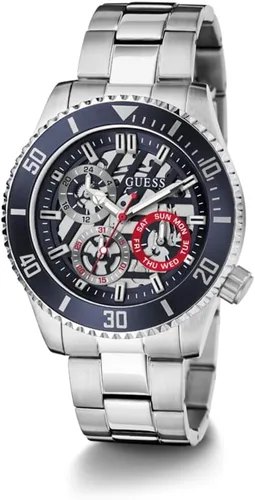 Vista 2 de GUESS Reloj de 1.772 in para hombre Tono Dorado/Tono Dorado/Negro