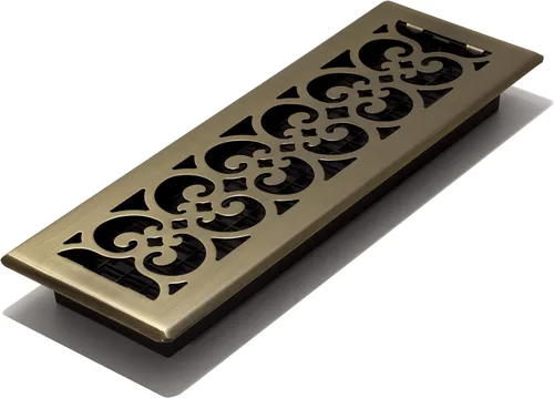 Vista 10 de Decor Grates Registro de suelo SPH210-RB, 2x10, acabado bronce frotado