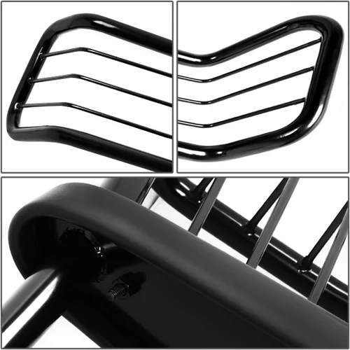 Vista 3 de DNA MOTORING GRILL-G-059-BK - Protector de rejilla para parachoques delantero, color negro, compatible con Sequoia 01-07